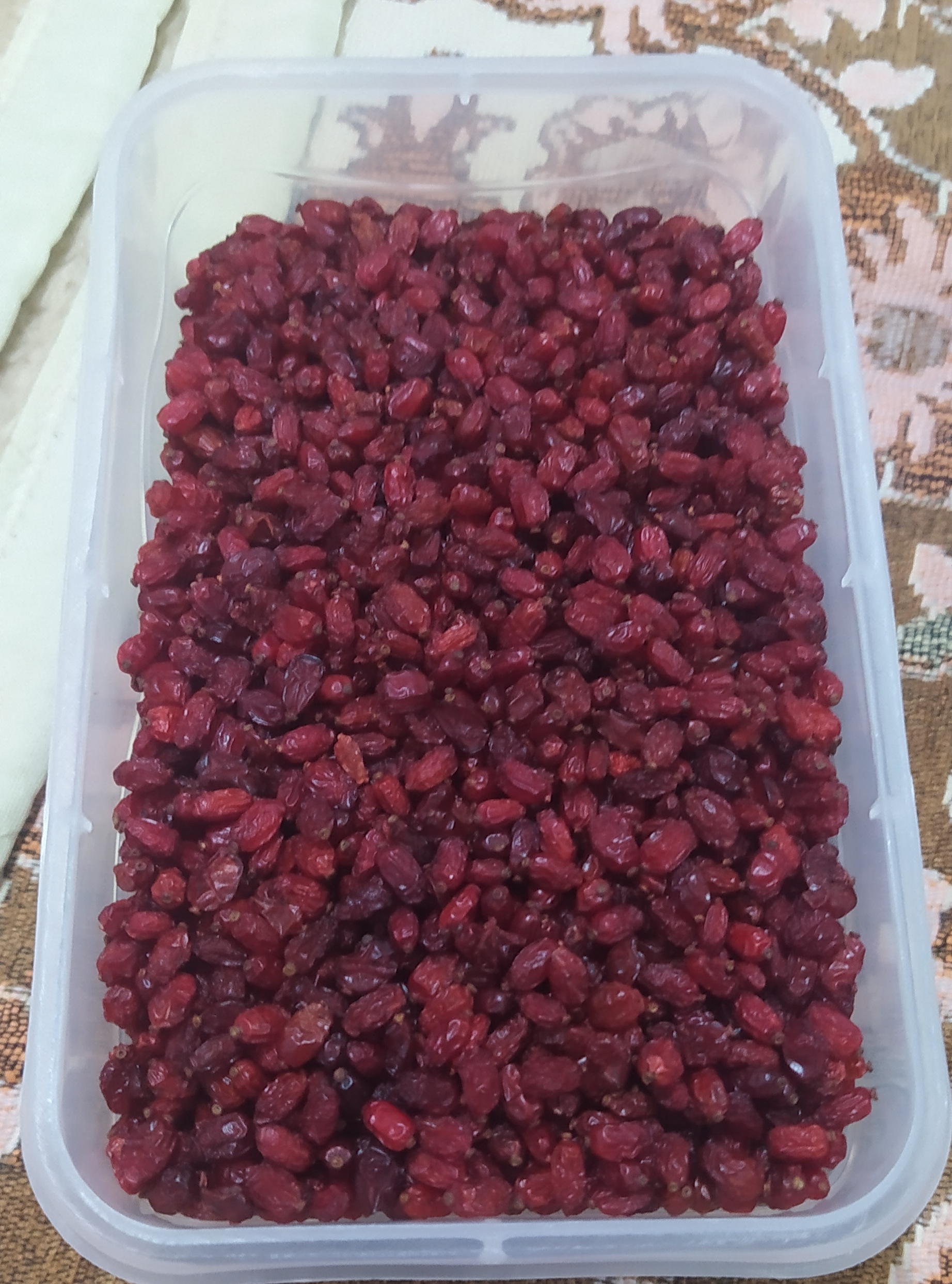 زرشک پفکی درجه یک